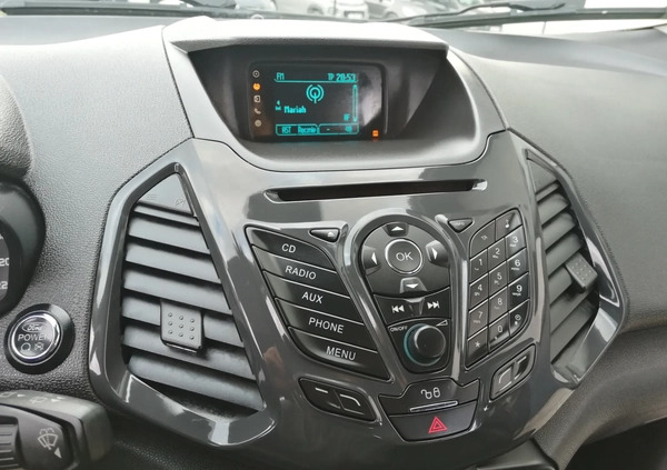 Ford EcoSport cena 36900 przebieg: 118000, rok produkcji 2015 z Paczków małe 352